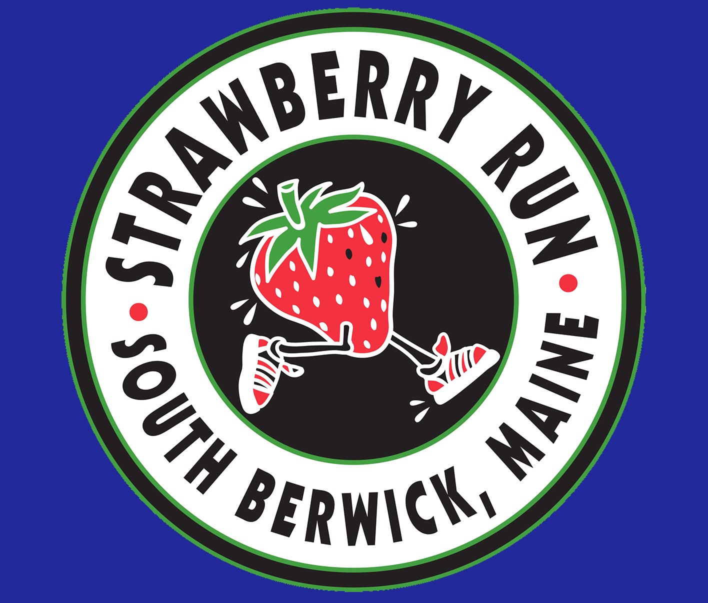 Strawberry Run Button